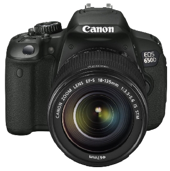 Canon EOS 650 D + Lensa Kit 18-55 IS